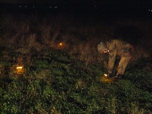 Markierung für Hubschrauberlandeplatz