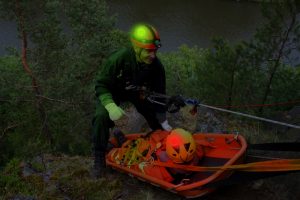 Rettung durch Markierung der Feuerwehr mit LightShape