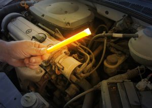 15cm Leuchtstab zur Überprüfung des Motors bei einer Panne