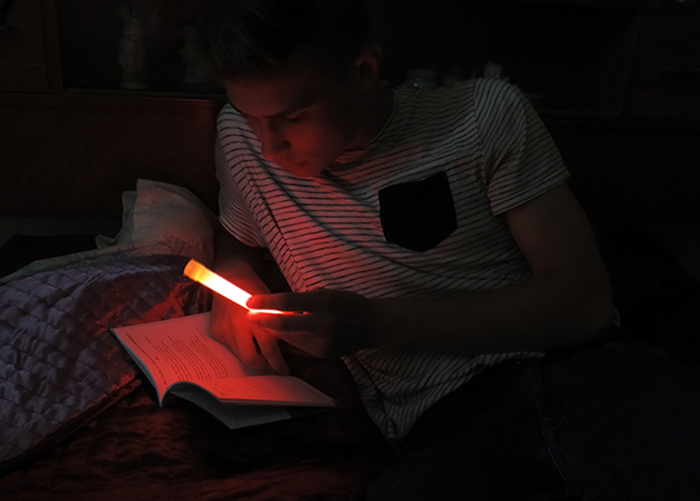 Lumière d'appoint en cas de coupure d'électricité