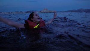 distress signal, call for help at sea