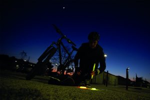 Kennzeichnung des Fahrrads bei Nacht