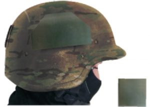 thermische Identifizierungaufnäher auf Helm