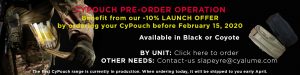 promotionnal offer cypouch tactical cyalume holder