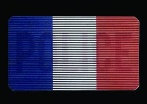 Police Double IR Patch